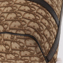 Christian Dior Trotter Canvas Hand Bag Brown Gold Auth ka627-15
