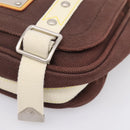 LOUIS VUITTON Antigua Buzzus PM Shoulder Bag Canvas Brown M40080 LV Auth ka6270-14