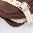 LOUIS VUITTON Antigua Buzzus PM Shoulder Bag Canvas Brown M40080 LV Auth ka6270-9