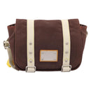 LOUIS VUITTON Antigua Buzzus PM Shoulder Bag Canvas Brown M40080 LV Auth ka6270-13