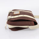 LOUIS VUITTON Antigua Buzzus PM Shoulder Bag Canvas Brown M40080 LV Auth ka6270-4