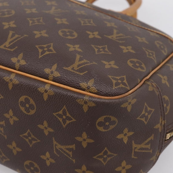 LOUIS VUITTON Monogram Deauville Hand Bag M47270 LV Auth ka6273
