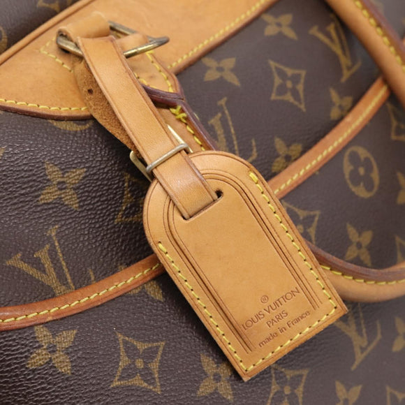 LOUIS VUITTON Monogram Deauville Hand Bag M47270 LV Auth ka6273