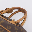 LOUIS VUITTON Monogram Deauville Hand Bag M47270 LV Auth ka6273-8