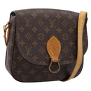 LOUIS VUITTON Monogram Saint Cloud GM Shoulder Bag M51242 LV Auth ka6274-1