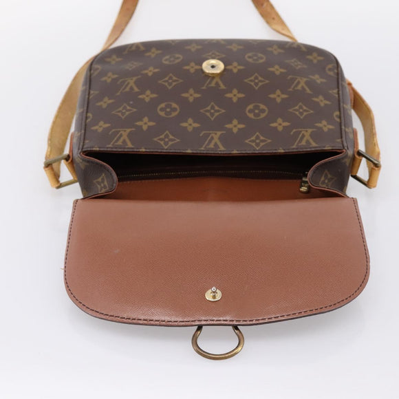 LOUIS VUITTON Monogram Saint Cloud GM Shoulder Bag M51242 LV Auth ka6274