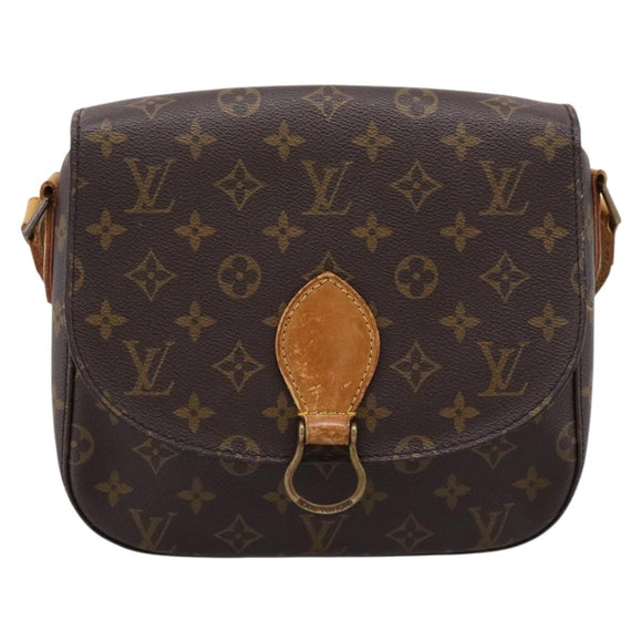 LOUIS VUITTON Monogram Saint Cloud GM Shoulder Bag M51242 LV Auth ka6274