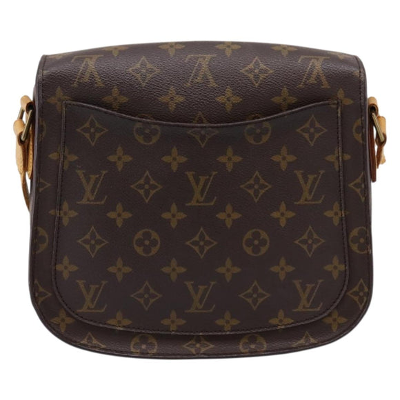LOUIS VUITTON Monogram Saint Cloud GM Shoulder Bag M51242 LV Auth ka6274