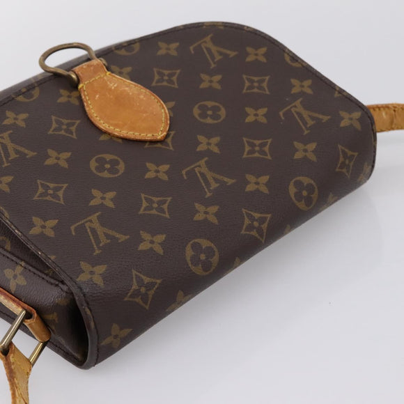LOUIS VUITTON Monogram Saint Cloud GM Shoulder Bag M51242 LV Auth ka6274