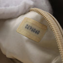 CHANEL COCO Mark Chain Shoulder Bag Lamb Skin Ivory Gold Tone CC Auth ka6278A-30