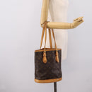 LOUIS VUITTON Monogram Bucket PM Shoulder Bag M42238 LV Auth ka6280-24