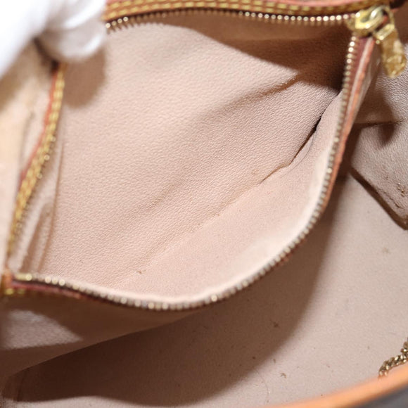 LOUIS VUITTON Monogram Bucket PM Shoulder Bag M42238 LV Auth ka6281