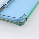 HERMES Nouveau To Go Ship Shoulder Wallet Leather Lavande Auth ka6284SM-17