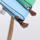 HERMES Nouveau To Go Ship Shoulder Wallet Leather Lavande Auth ka6284SM-9