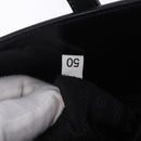 PRADA Hand Bag Patent Black Silver Auth ka6287-11
