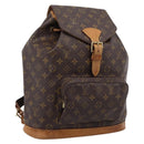LOUIS VUITTON Monogram Montsouris GM Backpack M51135 LV Auth ka6288-1
