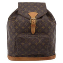LOUIS VUITTON Monogram Montsouris GM Backpack M51135 LV Auth ka6288-13