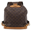 LOUIS VUITTON Monogram Montsouris GM Backpack M51135 LV Auth ka6288-2