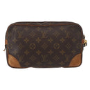 LOUIS VUITTON Monogram Marly Dragonne GM Clutch Bag M51825 LV Auth ka629-2
