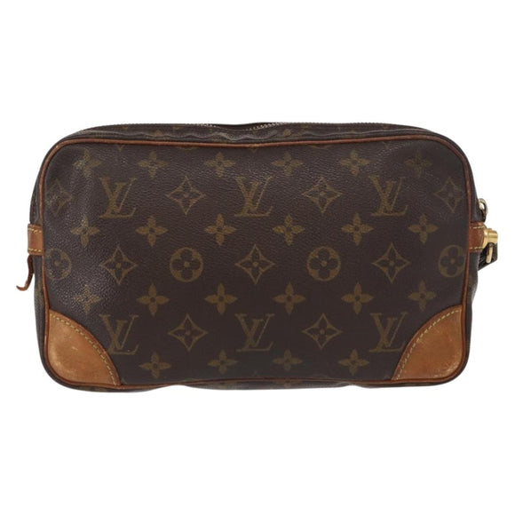 LOUIS VUITTON Monogram Marly Dragonne GM Clutch Bag M51825 LV Auth ka629