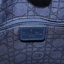 Christian Dior Lady Dior Canage Hand Bag Denim 2way Blue Silver Auth ka6292V-25