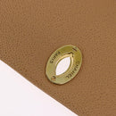 CHANEL Mademoiselle Hand Bag Caviar Skin Beige Gold Tone CC Auth ka6295V-20