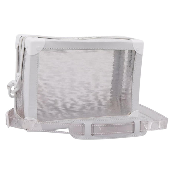 LOUIS VUITTON Epi Plage Soft Trunk Shoulder Bag Clear M55602 LV Auth ka6296V
