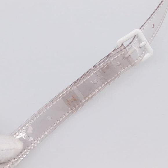LOUIS VUITTON Epi Plage Soft Trunk Shoulder Bag Clear M55602 LV Auth ka6296V