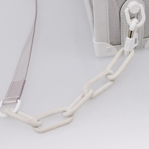 LOUIS VUITTON Epi Plage Soft Trunk Shoulder Bag Clear M55602 LV Auth ka6296V