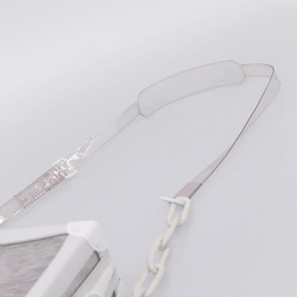LOUIS VUITTON Epi Plage Soft Trunk Shoulder Bag Clear M55602 LV Auth ka6296V