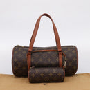 LOUIS VUITTON Monogram Papillon 30 Hand Bag Vintage M51365 LV Auth ka6298V-12