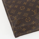 LOUIS VUITTON Monogram Sac Plat Hand Bag M51140 LV Auth ka630-14