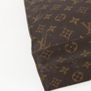 LOUIS VUITTON Monogram Sac Plat Hand Bag M51140 LV Auth ka630-16