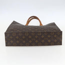 LOUIS VUITTON Monogram Sac Plat Hand Bag M51140 LV Auth ka630-5