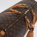 LOUIS VUITTON Monogram Keepall Bandouliere 60 Boston Bag M41412 LV Auth ka6301-16