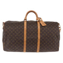 LOUIS VUITTON Monogram Keepall Bandouliere 60 Boston Bag M41412 LV Auth ka6301-13