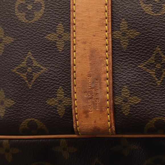 LOUIS VUITTON Monogram Keepall Bandouliere 60 Boston Bag M41412 LV Auth ka6301