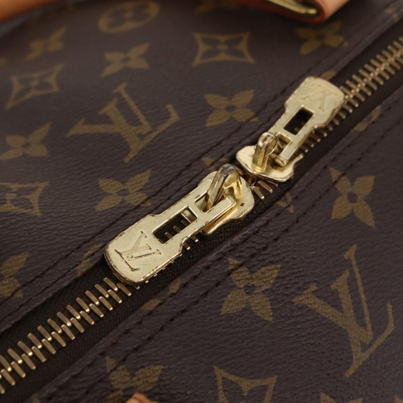 LOUIS VUITTON Monogram Keepall Bandouliere 60 Boston Bag M41412 LV Auth ka6301