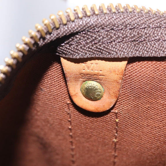 LOUIS VUITTON Monogram Keepall Bandouliere 60 Boston Bag M41412 LV Auth ka6301