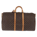 LOUIS VUITTON Monogram Keepall Bandouliere 60 Boston Bag M41412 LV Auth ka6301-4