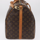 LOUIS VUITTON Monogram Keepall Bandouliere 60 Boston Bag M41412 LV Auth ka6301-5