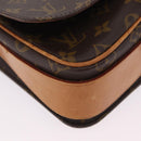 LOUIS VUITTON Monogram Cartouchiere MM Shoulder Bag M51253 LV Auth ka6304-17