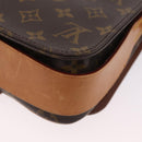 LOUIS VUITTON Monogram Cartouchiere MM Shoulder Bag M51253 LV Auth ka6304-20