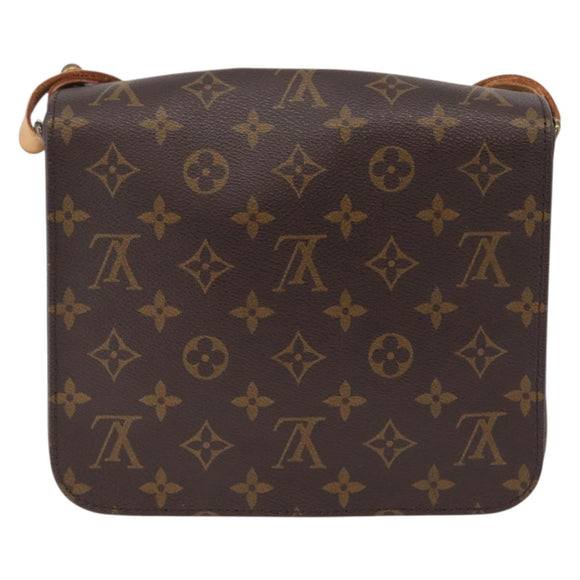 LOUIS VUITTON Monogram Cartouchiere MM Shoulder Bag M51253 LV Auth ka6304