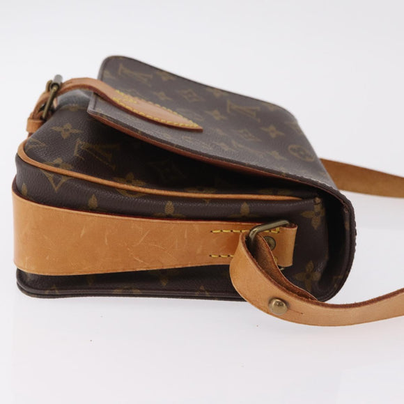 LOUIS VUITTON Monogram Cartouchiere MM Shoulder Bag M51253 LV Auth ka6304