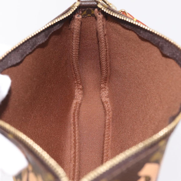 LOUIS VUITTON graffiti Pochette Accessoires Pouch M92193 LV Auth ka6305SAV