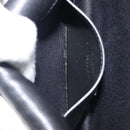 SAINT LAURENT Chain Shoulder Bag Leather Black Silver Auth ka6306A-24