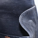 LOUIS VUITTON Epi Cartouchiere MM Shoulder Bag Black Noir M52242 LV Auth ka631-19