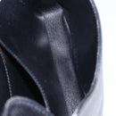 LOUIS VUITTON Epi Cartouchiere MM Shoulder Bag Black Noir M52242 LV Auth ka631-23