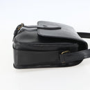 LOUIS VUITTON Epi Cartouchiere MM Shoulder Bag Black Noir M52242 LV Auth ka631-4